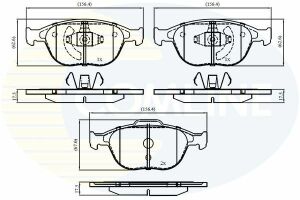 CBP01150 Comline - Тормозные колодки для дисков