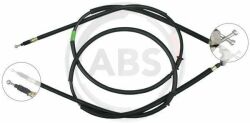 Трос ручного тормоза зад. Astra H SW 04- (диск) (1735/1550+1760/1580)
