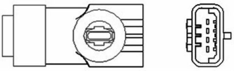 Ламбда зонд Renault Megane I/II/Laguna II 99- (OSM052)