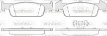 Гальмівні колодки пер. Logan II/Sandero II 12- (ATE)
