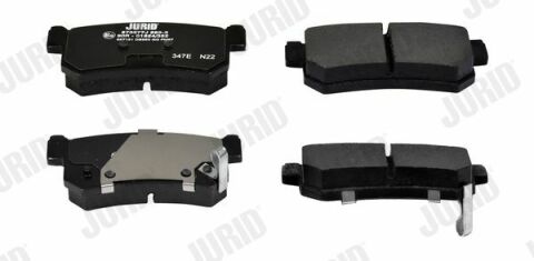 SSANGYONG Гальмівні колодки задн. Rexton, Kyron, Actyon