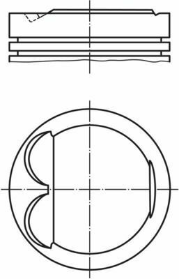 Поршень TOYOTA AVENSIS/CELICA/COROLLA 1.8 99-09 (79mm)