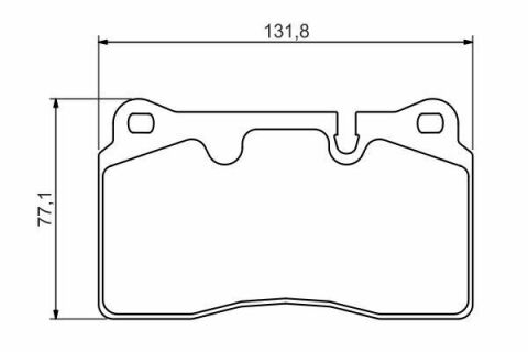 Колодки тормозные (передние) Land Rover Range Rover III 05-12