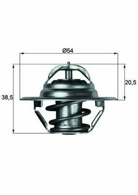 Термостат Jeep Cherokee/Wrangler/Chevrolet Camaro 2.5i-5.0 84-07 (83°C)