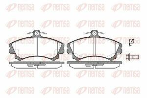 MITSUBISHI Тормозные колодки передн. Colt VI, Space Star, Carisma 1.6-1.8 95-, Smart Forfour 04-