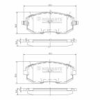 Тормозные колодки дисковые