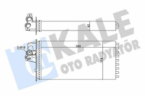 KALE DB Радіатор опалення Vito 96-03