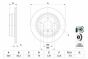 Диск тормозной (задний) BMW 1 (E81/E87)/3 (E90-E93) 04-13/X1 (E84) 09-15 (300x20)(с покр.)(вентилированный), фото 11 - интернет-магазин Auto-Mechanic