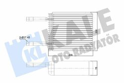 Испаритель Ford Fiesta IV, Courier 1.3/1.8D 96–, Mazda 121
