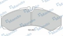 MBF015560 MANDO Тормозные колодки для дисков
