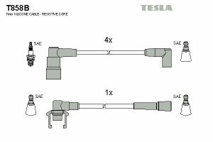 Кабель зажигания к-кт TESLA Renault 19 89-95 1,7, Volvo 86-96 440, 460,480 1,7