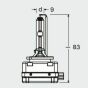 Автолампа ксеноновая D3S 42V 35W 4000K OSRAM Xenarc Classic 4150K, фото 3 - интернет-магазин Auto-Mechanic