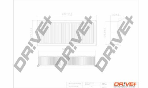 DP1110.10.0118 Drive+ - Фільтр повітря