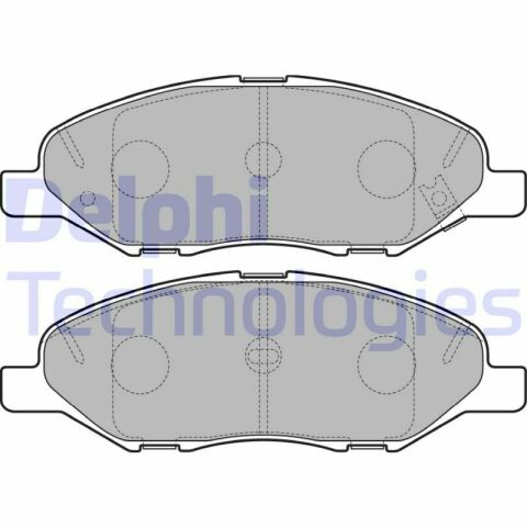 Колодки тормозные (передние) Nissan Micra II/III 92-10/Note 06-12/Tiida 07-12