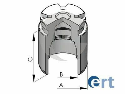 ERT FORD Поршень суппорта Scorpio Sierra