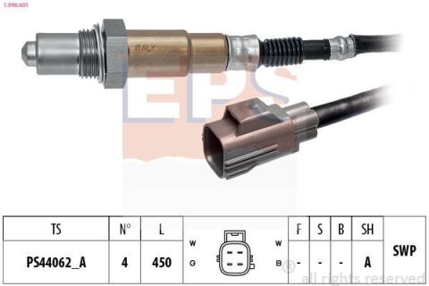 Лямбда-Зонд DISCOVERY IV (L319) 3.0 4x4 13-18, RANGE ROVER SPORT I 4.4 4x4 05-13, VOLVO C30 (533) 2.4 и 06-12