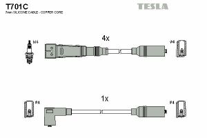 Кабель зажигания к-кт TESLA Audi 80 78-98 1,4