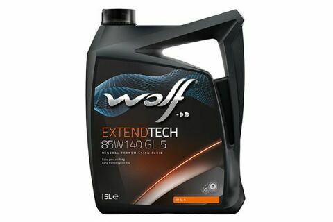 Трансмісійна олива WOLF EXTENDTECH 85W-140 GL 5, 5 літрів