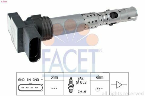 Катушка зажигания Fabia 01-14 1.2i