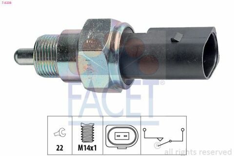 Датчик заднього ходу Skoda Fabia 1.0/1.4 99-03 / VW Lupo 1.0-1.7 98-05 Датчик заднього ходу Skoda Fabia 1.0/1.4 99-03 / VW Lupo 1.0-1.7 98-05