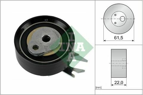 Ролик ГРМ Seat Cordoba/VW Caddy/Golf/Polo (натяжний) (61.5х22)