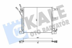 KALE NISSAN JUKE CONDENSER