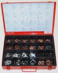 Комплект уплотнительных колец (24 вида колец, общая кол-во 355 шт.)