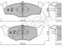 Колодки тормозные (передние) Seat Cordoba/Ibiza 02-09/Skoda Fabia 99-08/VW Polo 94-12/Lupo 98-05/Fox, фото 5 - интернет-магазин Auto-Mechanic