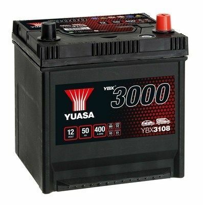 Yuasa 12V 50Ah SMF Battery  Japan YBX3108 (0)