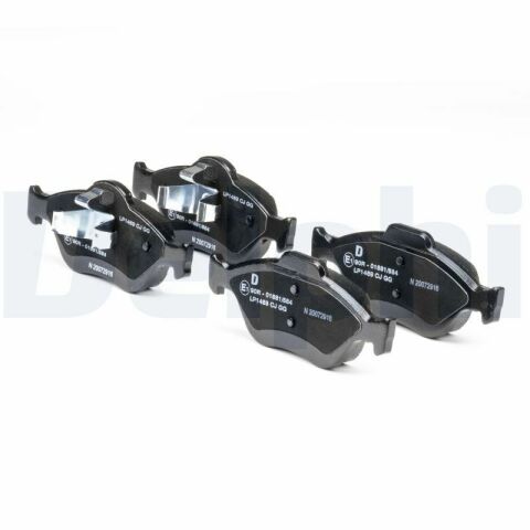 Колодки гальмівні (передні) Ford Connect 02-13/Fiesta/Puma 95-03/Focus 02-04/Ka 01-08 (Continental)