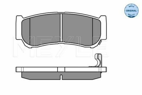 Колодки гальмівні (задні) Hyundai H-1 97-07/Santa Fe 05-15