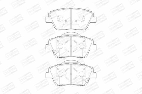 Тормозные колодки передние NF,Kia Optima 09- HYUNDAI