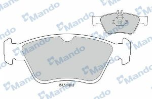 MBF015111 MANDO Гальмівні колодки до дисків