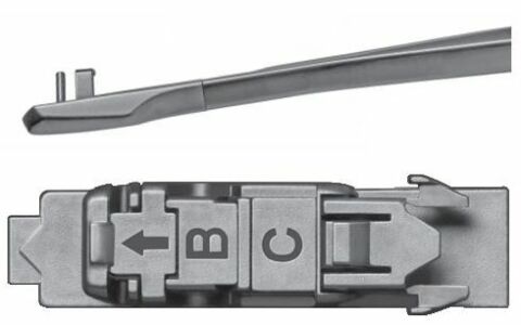 TRICO Flex Щітка склоочисника ,безкаркасна,мультикріплення  (450мм)