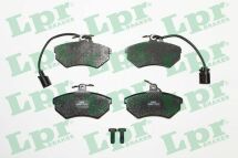 Тормозные колодки дисковые (F, V, с датчиком)