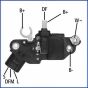 Реле генератора (14.5V) Ford Transit 2.0-2.4 TDCI 00-06 (HÜCO), фото 7 - інтерент-магазин Auto-Mechanic