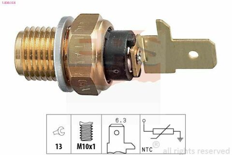 EPS VW Датчик температуры воды Golf III,IV 92-,Passat 90-,Ford Galaxy