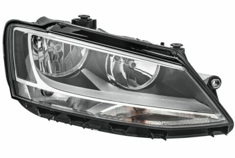 VW JETTA 11- Фара перед. елек. пров. галоген H7 H7 PY21W без LED