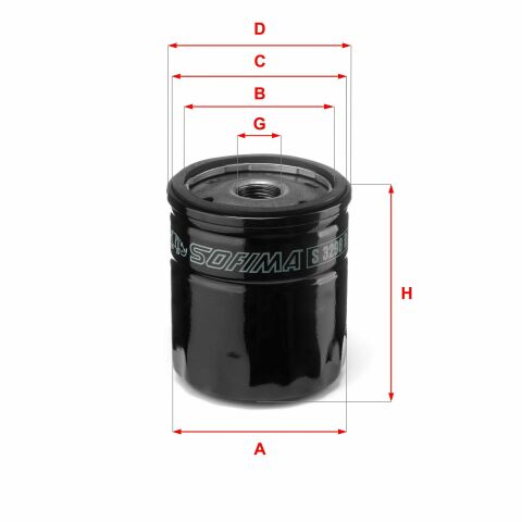 Фільтр масляний Uaz Patriot 2.7i 04-/Ford Transit 1.5-2.9i 55-00 Фільтр масляний Uaz Patriot 2.7i 04-/Ford Transit 1.5-2.9i 55-00
