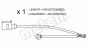 Датчик износа тормозных колодок (передних) VW Touareg 02-10/ Audi Q7 06-15 (L=420mm), фото 6 - интернет-магазин Auto-Mechanic