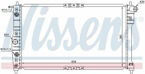 Радиатор системы охлаждения