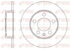 Диск гальмівний задній VW Polo, Golf IV, Bora / AUDI A3 / SKODA Fabia II, Fabia III, Octavia Tour, Rapid
