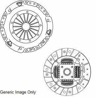 Комплект сцепления Sprinter CDI 00-06 (новый тип)(240mm)