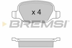 Гальмівні колодки пер. Fiat Linea 07-/Lybra 99-
