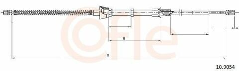 Трос ручника