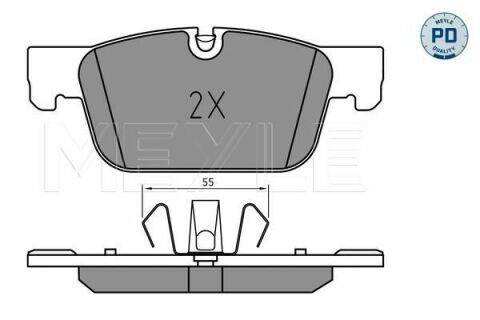 Колодки тормозные (передние) Volvo S60 III/S90 II/ V60 II/ XC60 II 16-