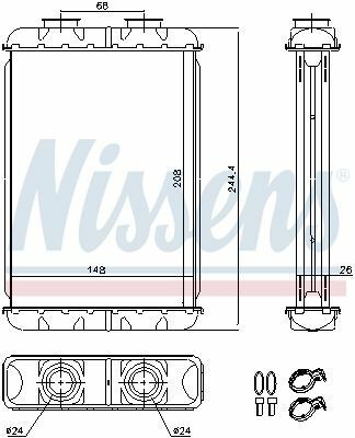 пічка  ALFA ROMEO SPIDER (939) (06-) 2.2 JTS