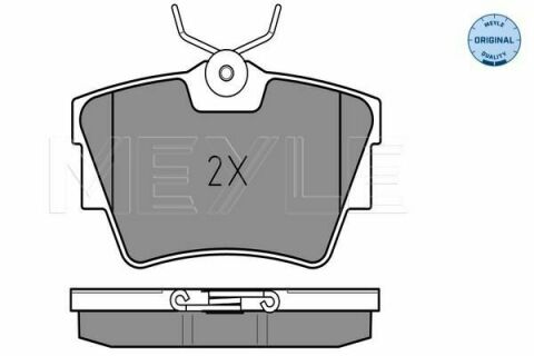 Колодки тормозные (задние) VW T4 1.8-2.8 90-03 (с датчиком)