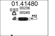 Проміжна труба вихлопної системи