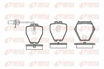 Гальмівні колодки перед. (з пр. датч.) AUDI A6/S6 97-05 VW Passat 00-05, Phaeton 02-